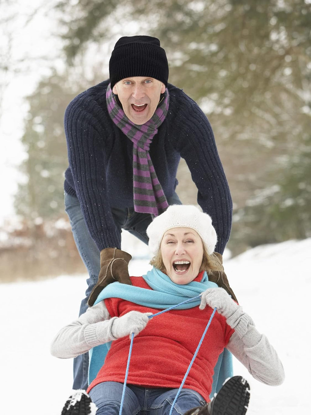 1 Hole Ski Mask Winter Knitted Balaclava Warm Full Face Mask Windproof Head Cover for Men Women Sports Outdoor