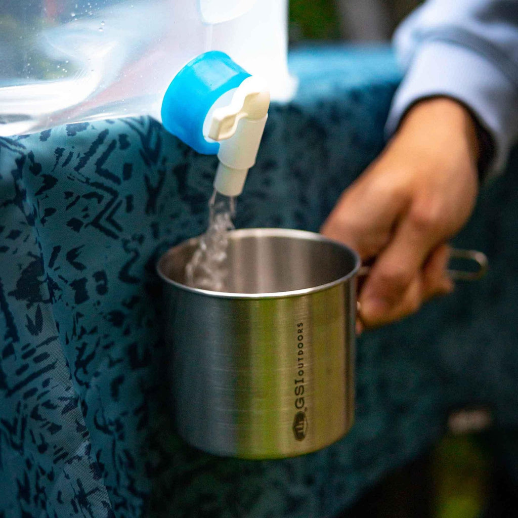 GSI Outdoors - Glacier Stainless Bottle Pot 24 Oz (68215)