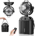 1.6GAL Bucket Portable Misting Fans for Outdoors Patios,20000Ma