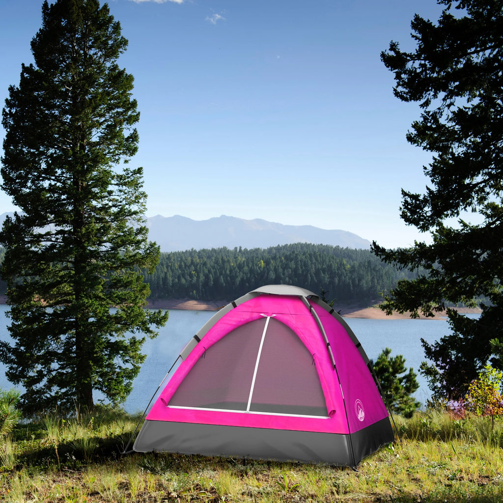 2-Person Dome Tent with Rain Fly & Carry Bag by  Outdoors