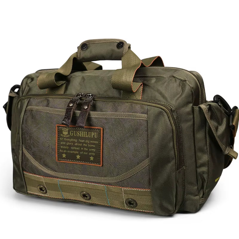 Men Camouflage Outdoors Travel Bag Portable Oxford Cloth Waterproof Shoulder Leisure Bags
